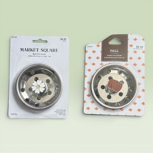 Metal Spring and Fall Sink Strainers